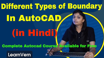 What are Different Types of Boundary in AutoCAD | Other Options of Hatch Command in AutoCAD in Hindi