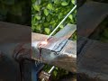 old welder stick welding tips joining square metal and angle iron#welding #stickwelding #weldingtips