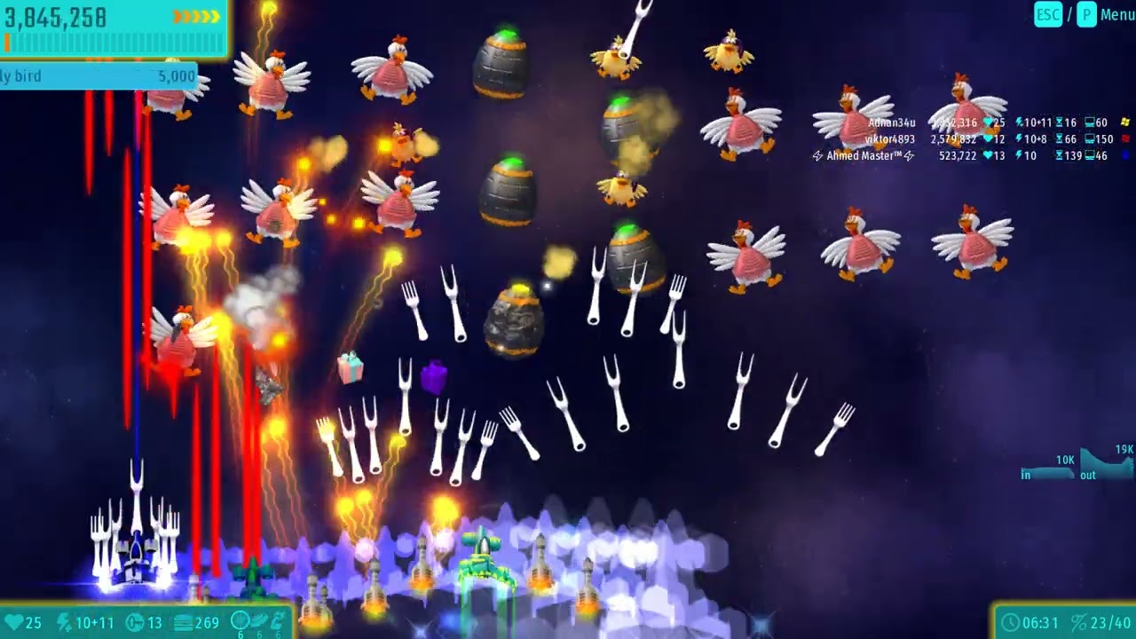 Chicken Invaders Universe - Mission: Rare Weightiness