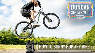 Duncan Shows You - How to bunny hop your bike properly!