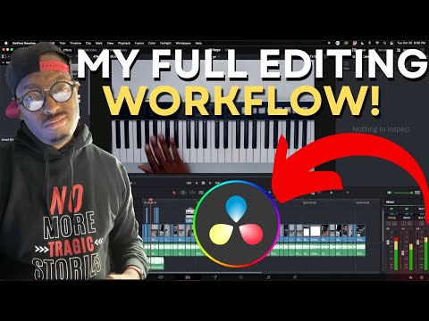 1-Hour Recording & Video Editing Workflow For Musicans in Da Vinci Resolve!