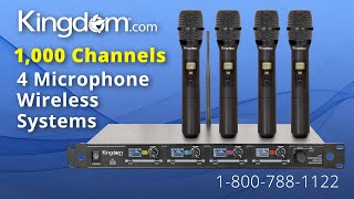 Kingdom 1000 Channel 4 Mic System - Sysv5 Series