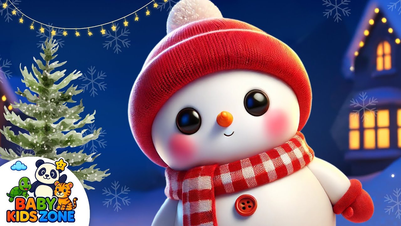 Little Snowflake ️ Winter Song for Kids | Christmas Nursery Rhymes ...