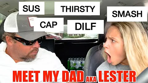 QUIZZING MY DAD ON TEEN SLANG! + (MEET MY DAD)