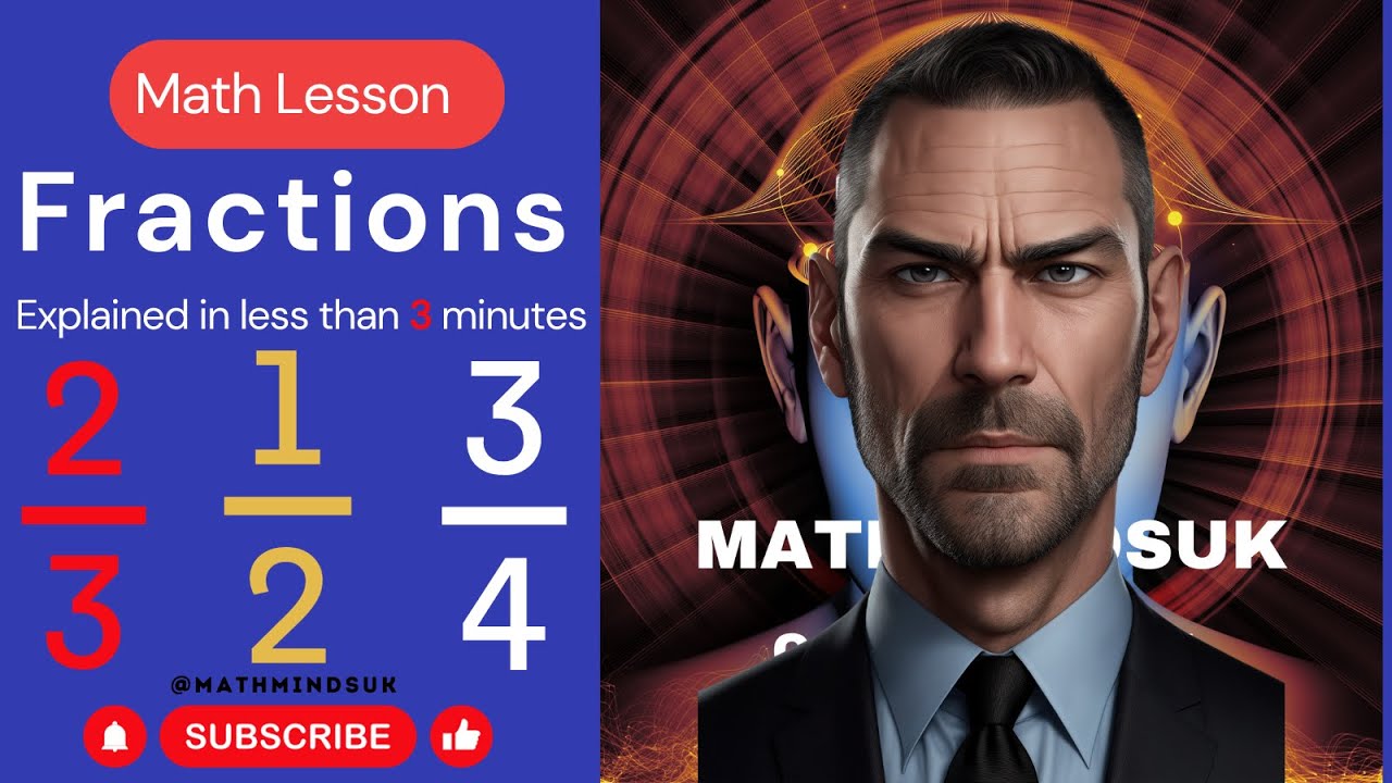 Fractions explained in less than 3 minutes. #maths #fractions - YouTube