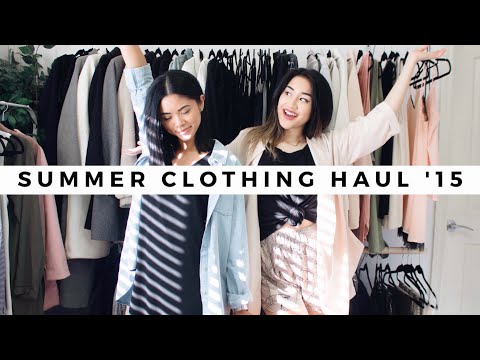 Summer Collective Clothing HAUL '15 (TRYON) - 동영상