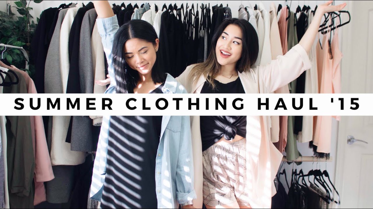 Summer Collective Clothing HAUL '15 (TRYON) - YouTube