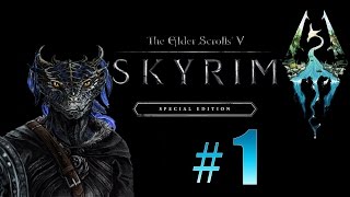 Прохождение The Elder Scrolls V: Skyrim Special Edition (Remastered) - Прибытие в Скайрим #1