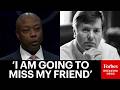 JUST IN: Tim Scott Delivers Speech Paying Tribute To Lindsey Graham At His Funeral