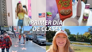 Mi PRIMER DÍA DE CLASES en ESTADOS UNIDOS  | @yasmineta_