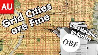 Grid Cities are Fine, and OBF is a Copycat