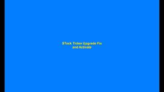 Fixing the Stock Ticker