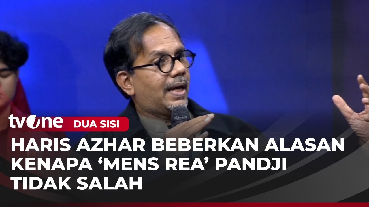 Tegas! Haris Azhar Sebut Pandji Pragiwaksono Tidak Salah | Dua Sisi tvOne