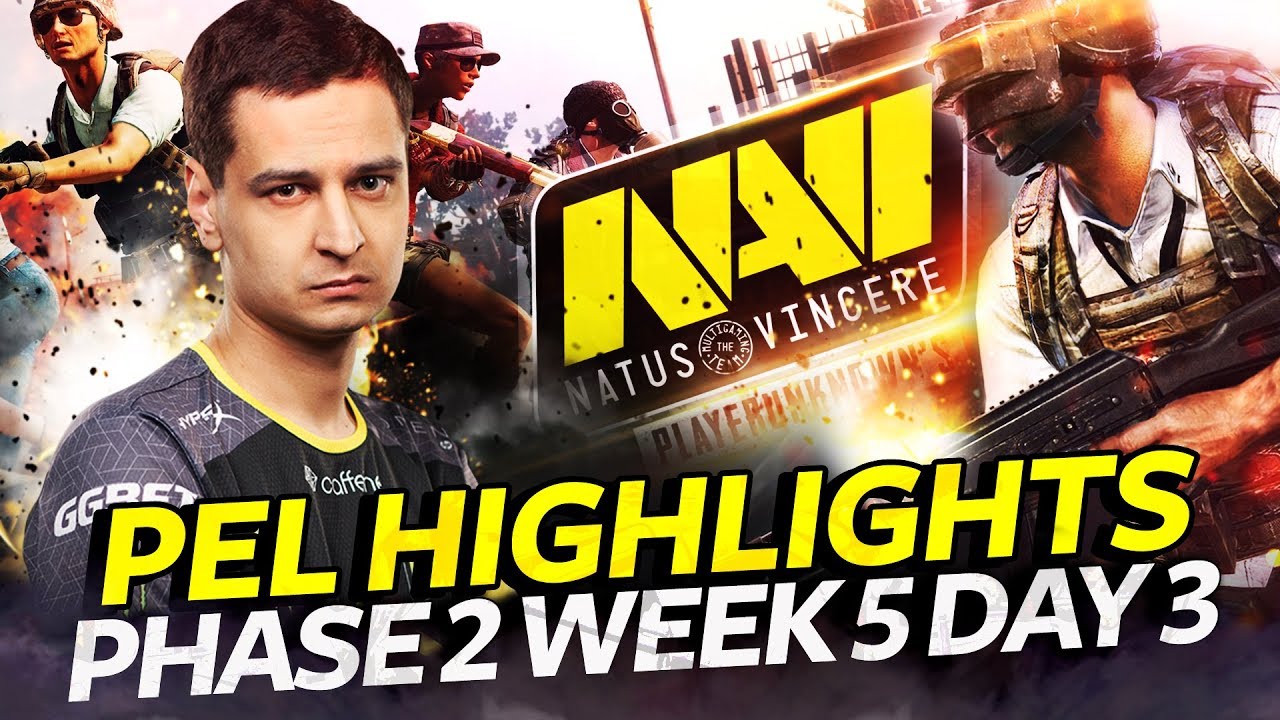 NAVI PUBG ДУШАТ НА PEL (Хайлайты Неделя 5 День 3)
