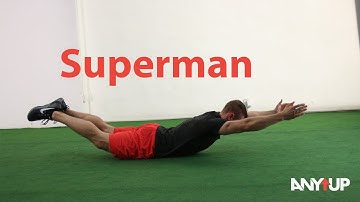 Superman Bodyweight Training Exercise