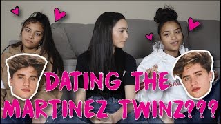 Are the Montoya Twins dating the Martinez Twins?!