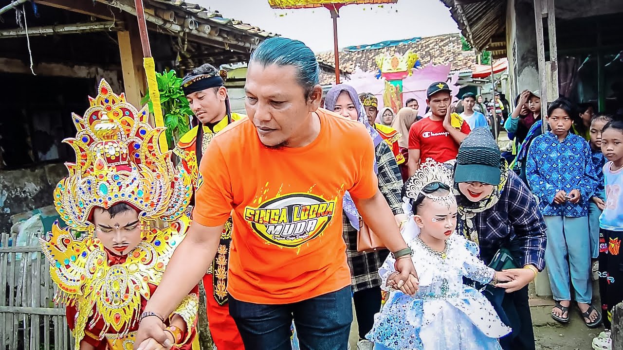 TARI PANORAMA _ VOC : DEDE RANGGA // SINGA LODRA MUDA 2024 // AJ PRODUCTION // RAWAMENENG 11-12-2024