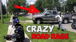 road rage vs 300 motorcycles