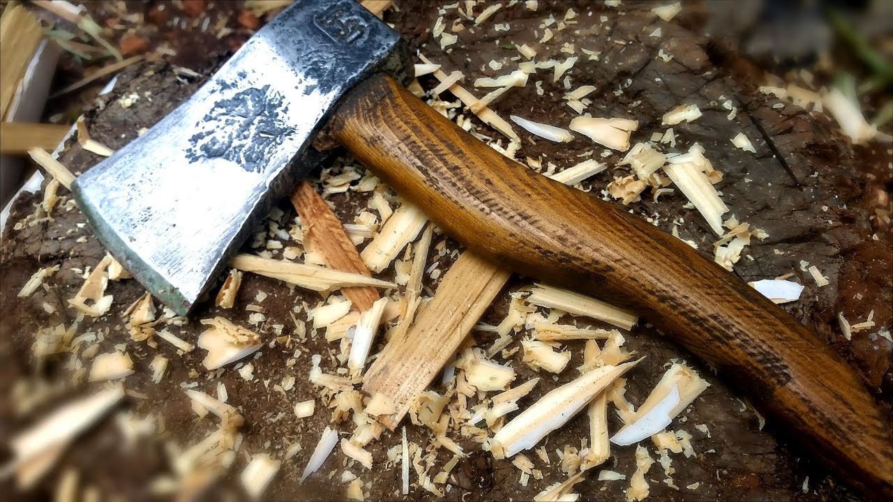 Making mini Axe Handle.. YouTube