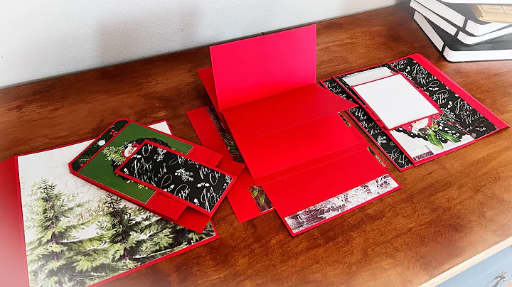 Mini Album Basics-Episode 6-How to make Waterfalls Three Different Ways