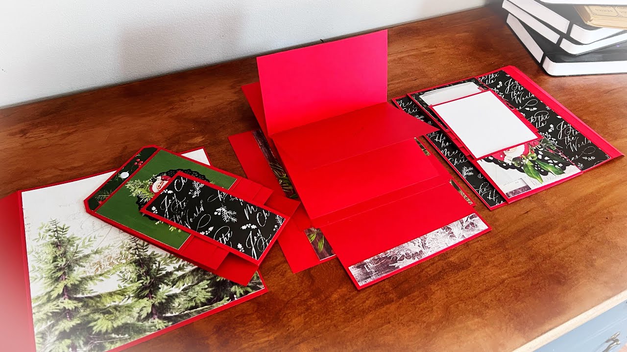 Mini Album Basics-Episode 6-How to make Waterfalls Three Different Ways