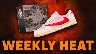 WEEKLY HEAT: RECAP TRAVIS SCOTT AIR JORDAN 1 & POKEMON PITCH BLACK SOON!