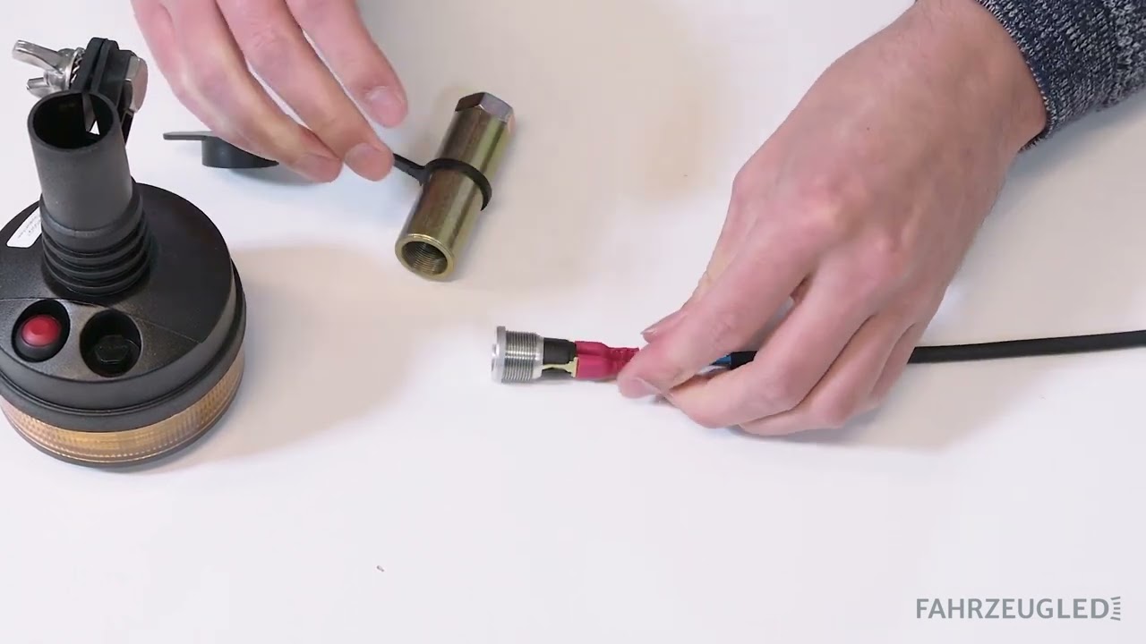 Rundumleuchte Anschließen