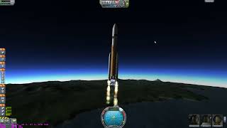 Kerbal Space Program Авария Альтаир Арес-5 (Altair - Ares V)