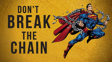 Don’t Break The Chain | Sticking to Your New Year’s Resolutions (Productivity Method)