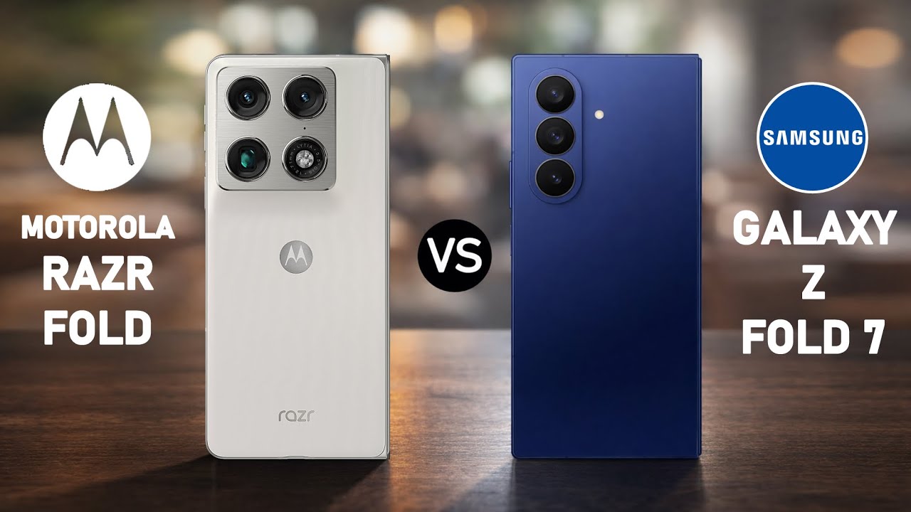 Motorola RAZR FOLD vs Samsung Galaxy Z FOLD 7