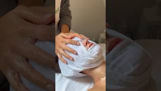 this facial was the most relaxing experience ever #skincare #asmr