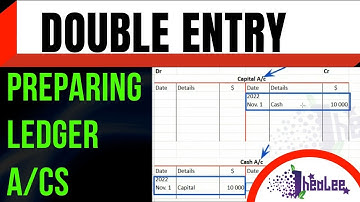 Double Entry | Preparing Ledger Accounts | "T" Accounts