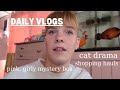 Daily vlogs  mystery box cat drama juicy couture  pink