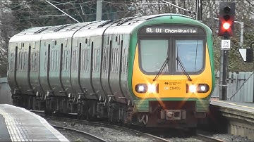 Irish Rail 8300 & 29000 Class Trains - Howth Junction Station, Dublin