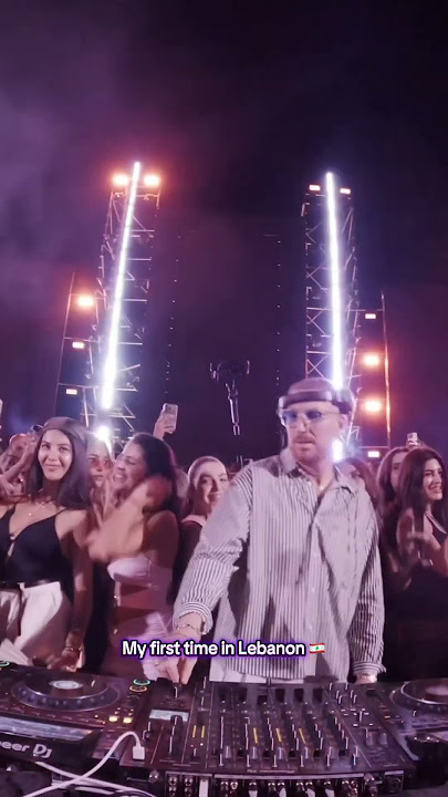 Lebanon knows how to party 🤯 #hugel #afrohouse #afro #shorts