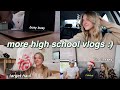 VLOGMAS DAY 9 | high school, hair appt, and more of me being busy lol