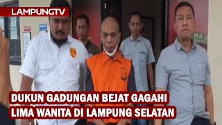 Download Lagu Dukun Gadungan Bejat Gagahi Lima Wanita di Lampung Selatan MP3