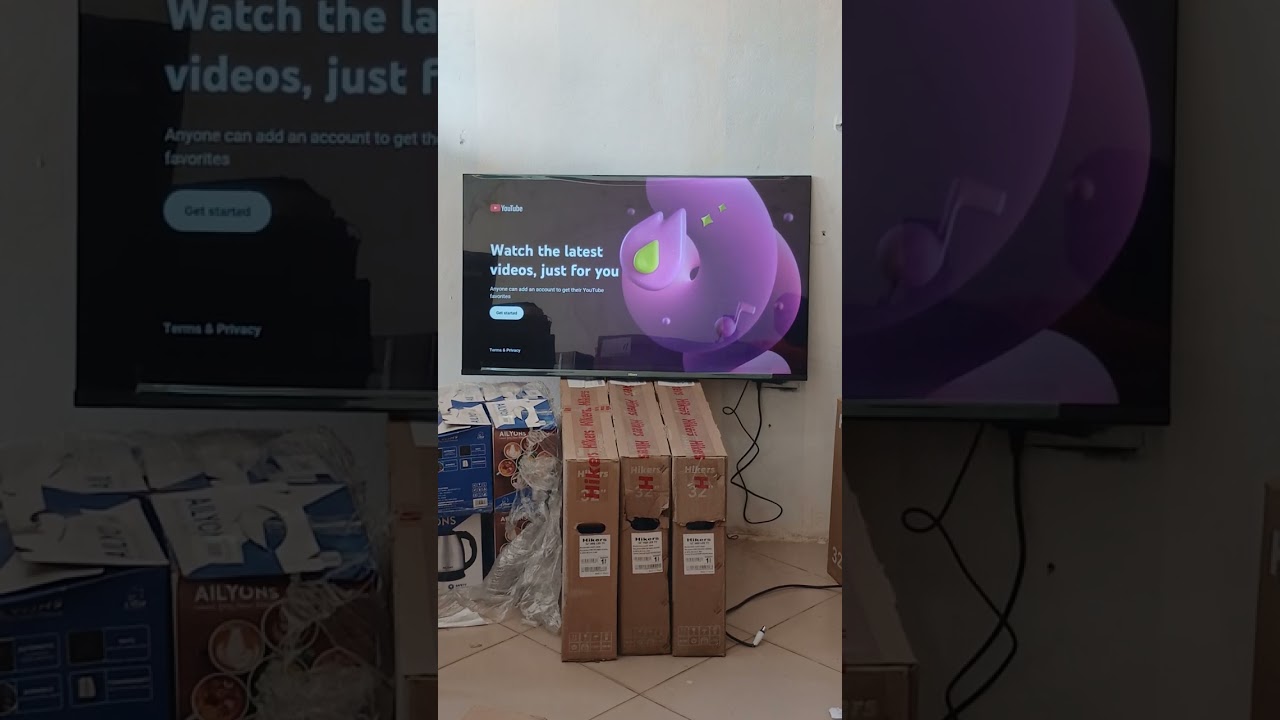 Hikers 43 Frameless Smart Android TV 2025 Version