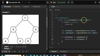 Count Complete Tree Nodes - Leetcode 222 - Binary Tree General (Java)