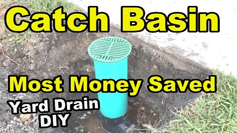 3 Catch Basins -Save 1000's over French Drain. Most Versatile and Most Reliable - Guaranteed!