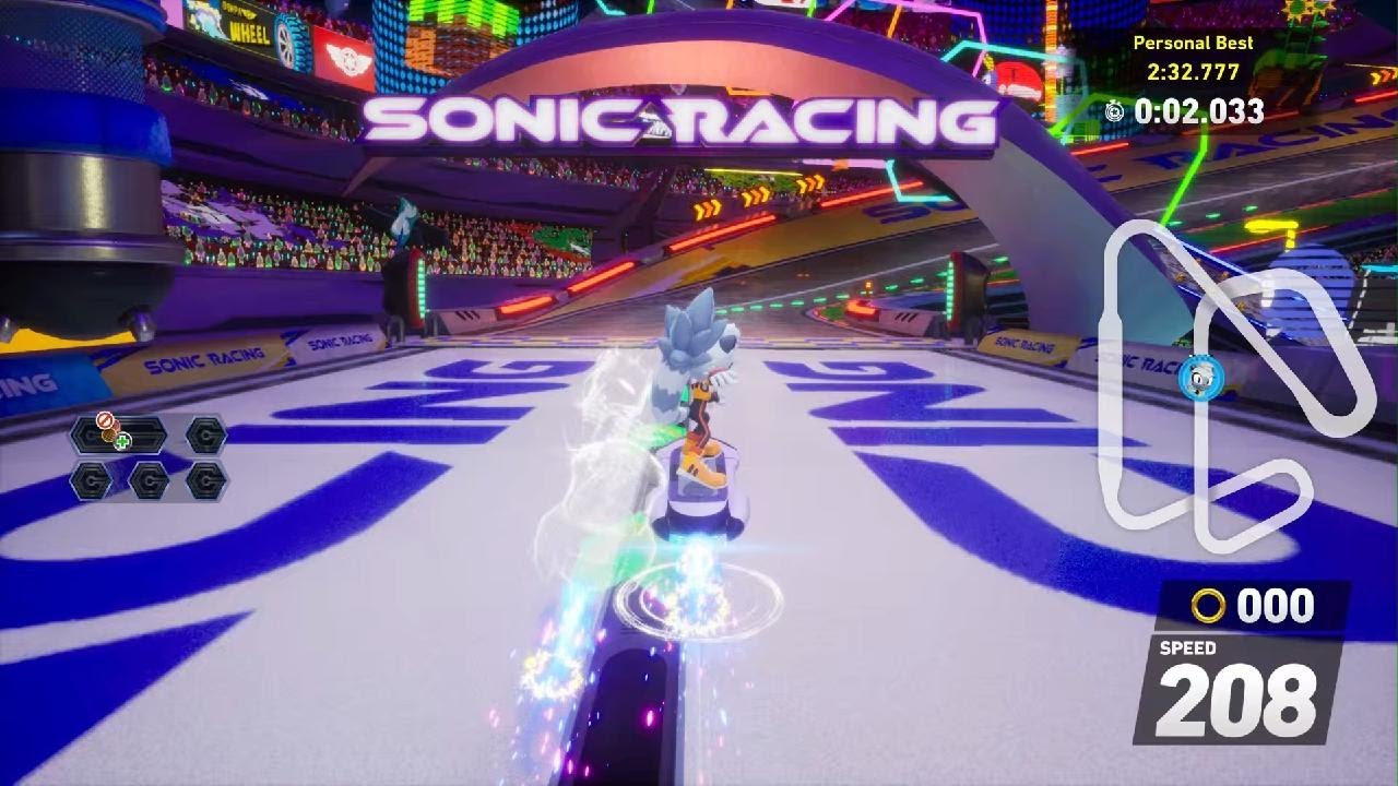 Sonic Racing: CrossWorlds: Tangle Gameplay