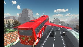 Flying Coach Bus Simulator: Pick & Drop Passengers Android Gameplay | Games Lovers screenshot 2