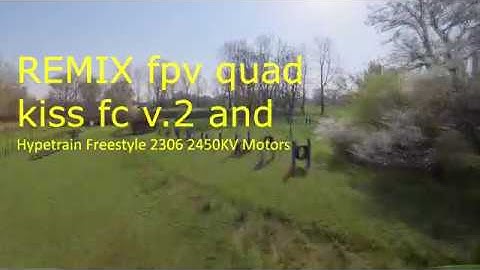 REMIX fpv fly quad kiss flyduino test setup in Warsaw Dolina Sluzewiecka