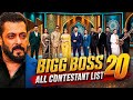 Bigg Boss 20:Full Contestants List Old vs New Theme Host Start Date, Bigg Boss 20 1st Episode Update