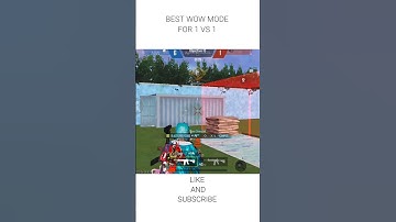 BEST WOW MODE 😳#shorts #Viral #bgmi #pubgmobile