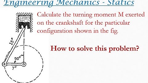 Engineering mechanics solved problem | Method of moments in engineering mechanics | Statics 77