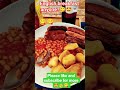 Sausages, Fried Potatoes and Baked beans MUKBANG!!!🤩😋#english #breakfast #breakfastideas #asmr #fyp
