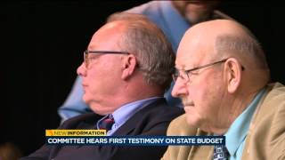 Public school funding, UW fees, gas tax dominate first budget hearing