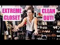 EXTREME CLOSET CLEAN OUT | Marie Kondo'ing The Crap Out of My Closet!!! | Shenae Grimes Beech