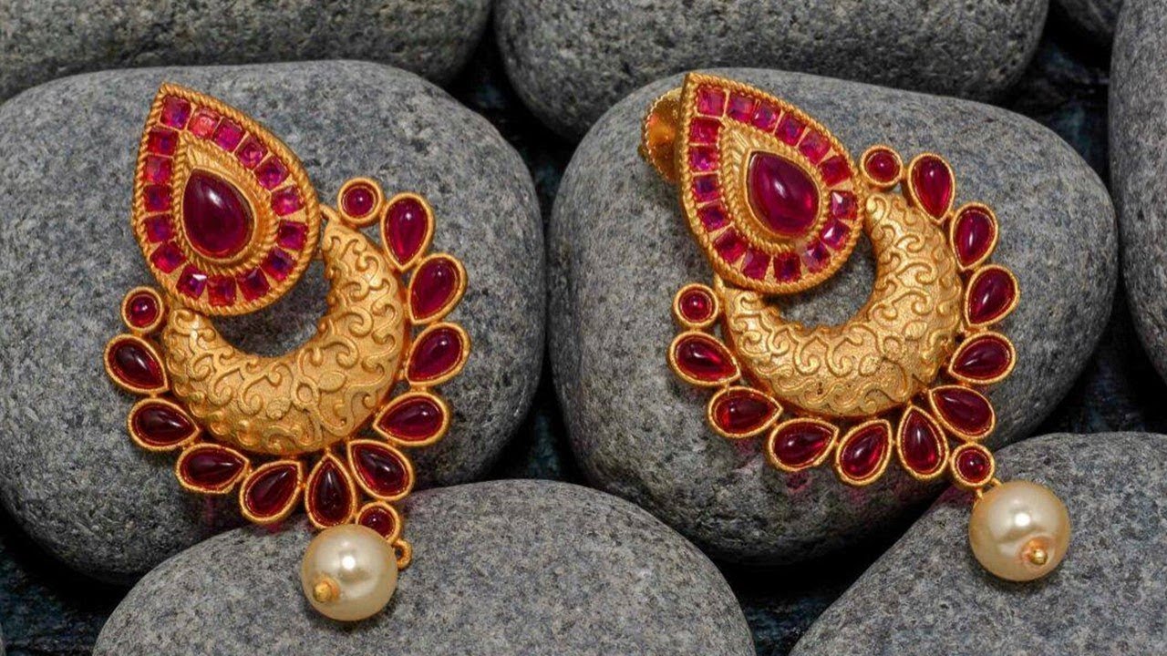 Exclusive Designer 1 Gram Gold Jewellery Designs Part 37 YouTube